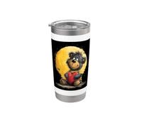 Orsacchiotto con un cuore bambini donne Cuore Orsacchiotto Bicchiere termico in acciaio inox doppia parete