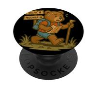 Orsacchiotto di peluche per gli amanti dello sport e della montagna PopSockets PopGrip Adesivo