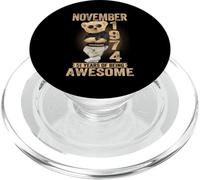 Orsacchiotto fantastico per il 51° compleanno di novembre 1974 PopSockets PopGrip per MagSafe