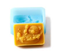 Orsacchiotto IN Bagno Silicone Stampo Sapone (R0797)