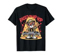 Orsacchiotto Mimetico Rapper Anni '80 Old School Hip Hop Maglietta