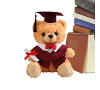 Orsacchiotto per la Promozione 2025, Orsacchiotto In Peluche Laurea 25 Cm, Regalo Festivo Con Cappello E Toga Decorazione Universitaria Per Classe 2025 Bambini Ragazzi Adulti Asilo Scuola Elementare M