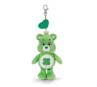 NICI Orsetti del Cuore, Fortunorso - Ciondolo per Borse a Forma di Orsacchiotto, Simpatico Accessorio in Tessuto Peluche, Portachiavi per Borsa, Zaino e Auto, 15 cm, Verde - 62803