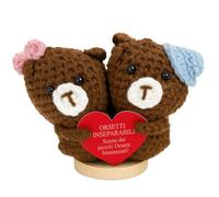 Orsetti inseparabili Idea Regalo Romantico per la Coppia regalo San Valentino per lui e lei Compleanno Matrimonio Anniversario di Nozze Uomo Donna Fidanzati Sorpresa d’Amore (Orsetti Inseparabili)