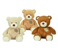 Peluche Orsacchiotto con Toppa Decorativa, 25cm