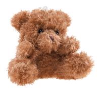Orsetto di peluche portachiavi 10 cm - Marrone