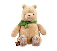 Orsetto di peluche Winnie the Pooh con fiocchetto verde 22 cm