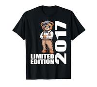 Orsetto in Edizione Limitata 2017, per Compleanno, Vintage, 2017, retrò Maglietta