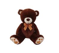 Orsetto marrone di peluche seduto 40 cm