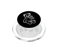 Orsetto Occhi X - Stile Linea Minimal PopSockets PopGrip per MagSafe