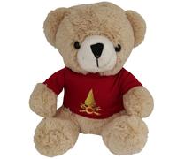 Orsetto Orso Peluche Mascotte Vigili Del Fuoco alto cm 24 Prodotto Ufficiale con