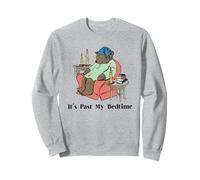 Orso addormentato It's Past My Bedtime Funny Sayings Matching Felpa