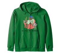 Orso addormentato It's Past My Bedtime Funny Sayings Matching Felpa con Cappuccio