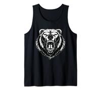 Orso Arrabbiato Feroce Orso Grizzly Canotta