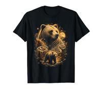 Orso Autunno Cannella Bootleg Maglietta