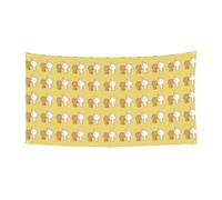 Orso bianco orso marrone stampa Halloween Banner perfetto per Halloween Natale design su un solo lato forniture di decorazione del partito
