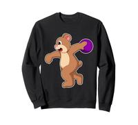 Orso Bowling Palla da Bowling Sport Felpa