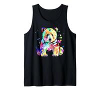 Orso Bruno alla Moda per Il Viaggio allo Zoo Abbinato Amante degli Animali Lui lei Canotta