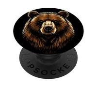 Orso Bruno Orso Grizzly Fratelli Orsi PopSockets PopGrip Adesivo