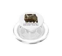 Orso bruno PopSockets PopGrip per MagSafe