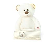 Orso Bubu Settete - Solleva e abbassa Le Braccia con Coperta, nasconde Giocare, Parla e muove la Bocca, Coperta Morbida per Una Piacevole Sensazione al Tatto, Morbida Pelliccia