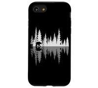 Orso Camminare Foresta Riflessi Minimalista Natura Selv Custodia per iPhone SE (2020) / 7/8