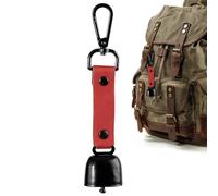 Orso Campana | con campanelli per di autodifesa rumorosi con moschettone | Avviso di Rumore della Fauna Selvatica in Campeggio in Bicicletta: per Avventure Sportive in Bicicletta, Caccia e trikki