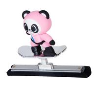 Orso Cartone Animato Skateboard Decorazione Auto Ornamento Console Centrale