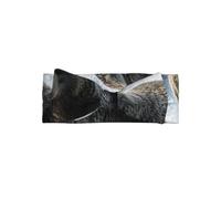 Orso Cascata Baby Bow Fascia morbida elastica per bambini 0-6 mesi | Delicato sulla pelle sensibile. Design grazioso. Perfetto per le neomamme.
