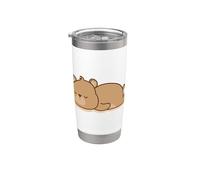 Orso che dorm Bicchiere termico in acciaio inox doppia parete