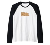Orso Che Dorm Maglia con Maniche Raglan