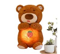 Orso che Řespira - Orso che si calma | Simpatico peluche a forma di figura addormentata con suoni e Luçi per bambine e bambini, animale di peluche con respirazione ritmica per regalo di compleanno, ri
