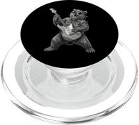 Orso che suona la chitarra Rock & Roll Bears Musica rock PopSockets PopGrip per MagSafe