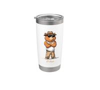 Orso cholo El Homie Bicchiere termico in acciaio inox doppia parete