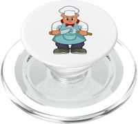 Orso Cuoco Coltello da cucina Cucinare PopSockets PopGrip per MagSafe