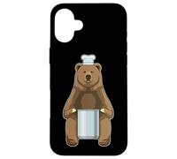 Orso Cuoco Pentola Cucinare Custodia per iPhone 16 Plus
