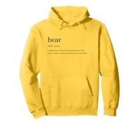 Orso Definizione Queer Gay Culture Divertente Retro Pride Design Felpa con Cappuccio