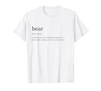 Orso Definizione Queer Gay Culture Divertente Retro Pride Design Maglietta