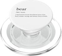 Orso Definizione Queer Gay Culture Divertente Retro Pride Design PopSockets PopGrip per MagSafe