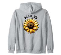 Orso Delaware USA Girasole Design Felpa con Cappuccio