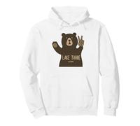 Orso della Pace del Lago Tahoe Felpa con Cappuccio