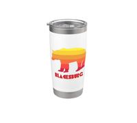 Orso della Virginia di Blacksburg Bicchiere termico in acciaio inox doppia parete