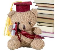 Orso di laurea , orso di laurea imbottito Giocattolo peluche da 5,1 pollici