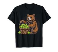 Orso di lime stampa animale fauna selvatica Opera d'arte natura Lime Lover Maglietta