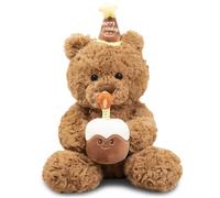 Orso di Peluche, 30 CM Orsacchiotto Morbida Pelliccia Peluche Bambino Peluche di Orsacchiotto, Teddy Bear Bambola di Peluche, Cuscino Morbido Carino, Simpatico Peluche Regalo per Ragazzi e Ragazze