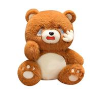 Orso di peluche | morbido a forma di cuscini decorativi per abbracci, giocattolo in peluche con che piangono | per donne, uomini, ragazze e ragazzi, per San ,