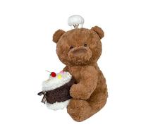 Orso di Peluche, Orsacchiotto Morbida Pelliccia Peluche Bambino Peluche di Orsacchiotto, Teddy Bear Bambola di Peluche, Cuscino Morbido Carino, Simpatico Peluche Regalo per Ragazzi e Ragazze (23cm)