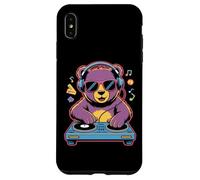 Orso Dj Musica Divertente Animale Custodia per iPhone XS Max