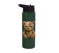 Orso Dolce per Amanti della Natura Stainless Steel Insulated Water Bottle