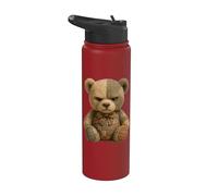 Orso Dolce per Amanti della Natura Stainless Steel Insulated Water Bottle